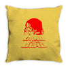 dawn of the dead retro 70s horror zombie film Throw Pillow