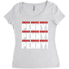bbt knock knock penny Women's Triblend Scoop T-shirt