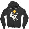 Night Think Zipper Hoodie