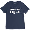 vegans rule V-Neck Tee