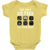 Pilots Six Pack Airplane Instruments Infant Clothing