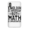 english is important but math is importanter iPhoneX