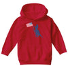 Patriotic T-Rex Youth Hoodie