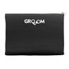 groom handcuffs funny Accessory Pouches