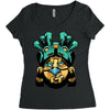 warrior aztec Women's Triblend Scoop T-shirt