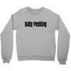 baby peeking Crewneck Sweatshirt
