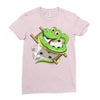 funny snake Ladies Fitted T-Shirt