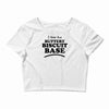 like the buttery biscuit base Crop Top