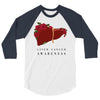 liver cancer awareness 3/4 Sleeve Shirt