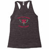 turn that frown upside down Racerback Tank