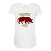 hantin hog Maternity Scoop Neck T-shirt