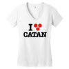 i love board games! Women's V-Neck T-Shirt
