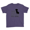SORRY I CAN'T I HAVE PLANS WITH MY DOG Youth Tee