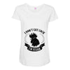 I Don't Eat Cock I'm Vegan Maternity Scoop Neck T-shirt