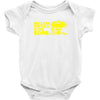 nuclear physics is the bomb Baby Onesie