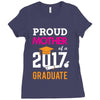 Class of 2017 Proud Mother Graduation Ladies Fitted T-Shirt