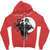ride the raven Zipper Hoodie