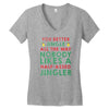 be an eleven 1 Women's V-Neck T-Shirt