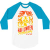 crazy halloween pit lady 3/4 Sleeve Shirt