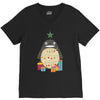 totoro christmas tree V-Neck Tee