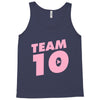 team 10 light pink Tank Top