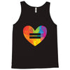 Rainbow Equality Heart Tank Top