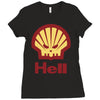 hell Ladies Fitted T-Shirt