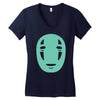 kaonashi mask spirited away Women's V-Neck T-Shirt