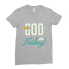 Thank GOD it's Friday Ladies Fitted T-Shirt