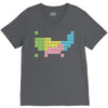 periodic table of america V-Neck Tee