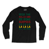 deck the halls and do some burpees Long Sleeve Shirts