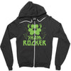 sham rocker shamrock Zipper Hoodie