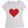 Bestie Women's Triblend Scoop T-shirt