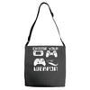 choose your weapon gamer finny retro Adjustable Strap Totes