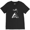 shark attack swimmer V-Neck Tee