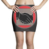 hand shake Mini Skirts