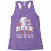 Beer A Way Of Life Racerback Tank