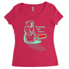 groundhog day forever ws465 best trending Women's Triblend Scoop T-shirt
