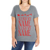 sleigh my name Ladies Curvy T-Shirt