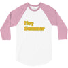hey summer 3/4 Sleeve Shirt