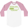 sarcasm loading funny computer tech gee 3/4 Sleeve Shirt