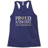 proud autism fiance Racerback Tank
