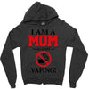 I Am A Mom Against Vaping Zipper Hoodie