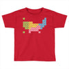 periodic table of america Toddler T-shirt