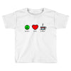 peace love coffee (2) Toddler T-shirt