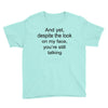 still talking light Youth Tee