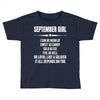 Super September Girl Toddler T-shirt