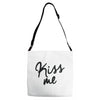 kiss me Adjustable Strap Totes
