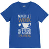 never let work V-Neck Tee