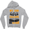 My Son Is Super Awesome His Mother Zipper Hoodie